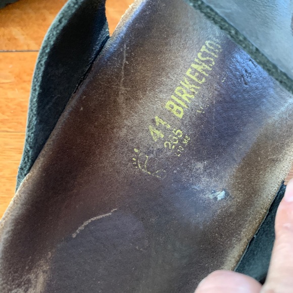 Birkenstock Gizah 41 Black Leather - Picture 4 of 6